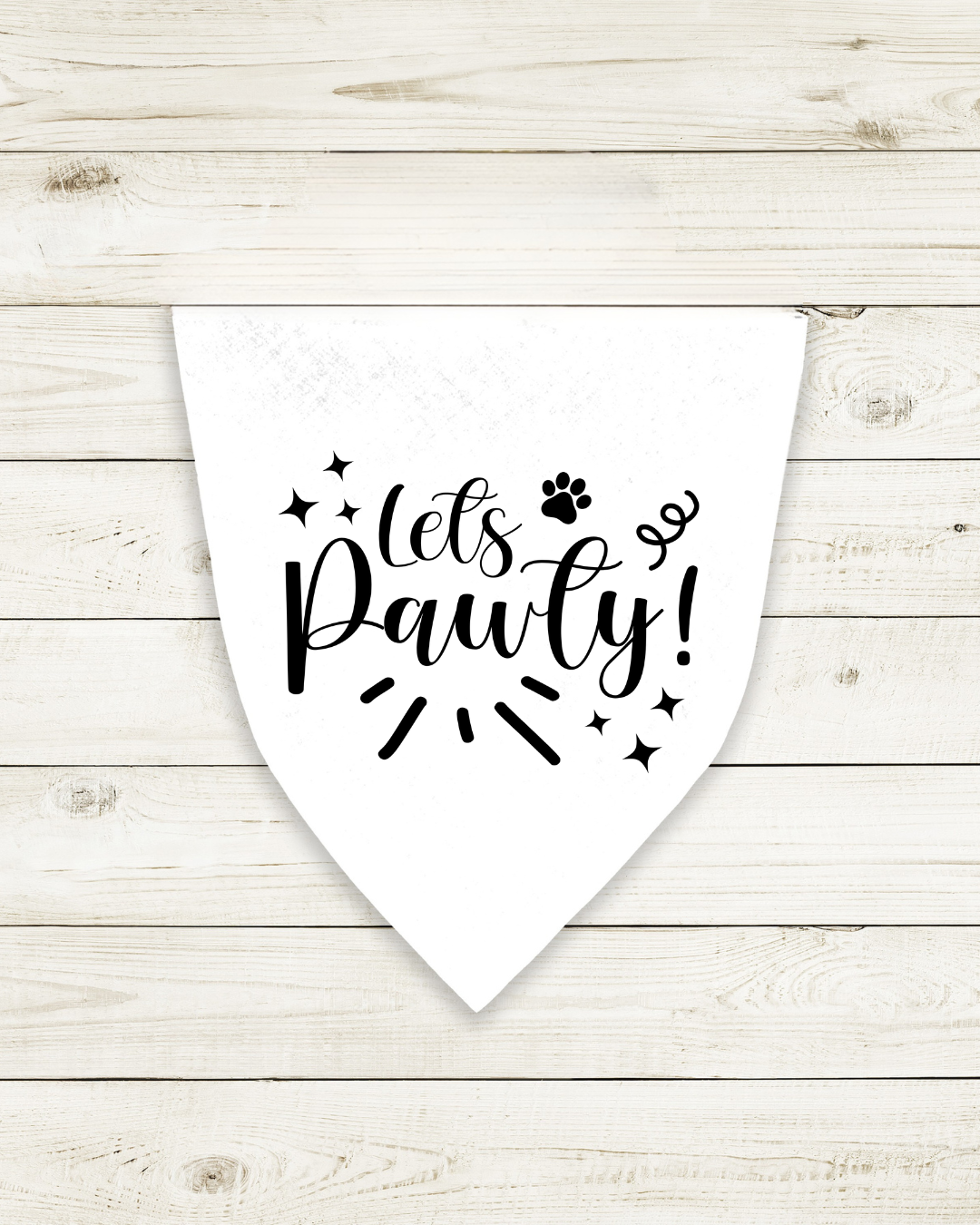 Wedding-Themed Dog Bandanas