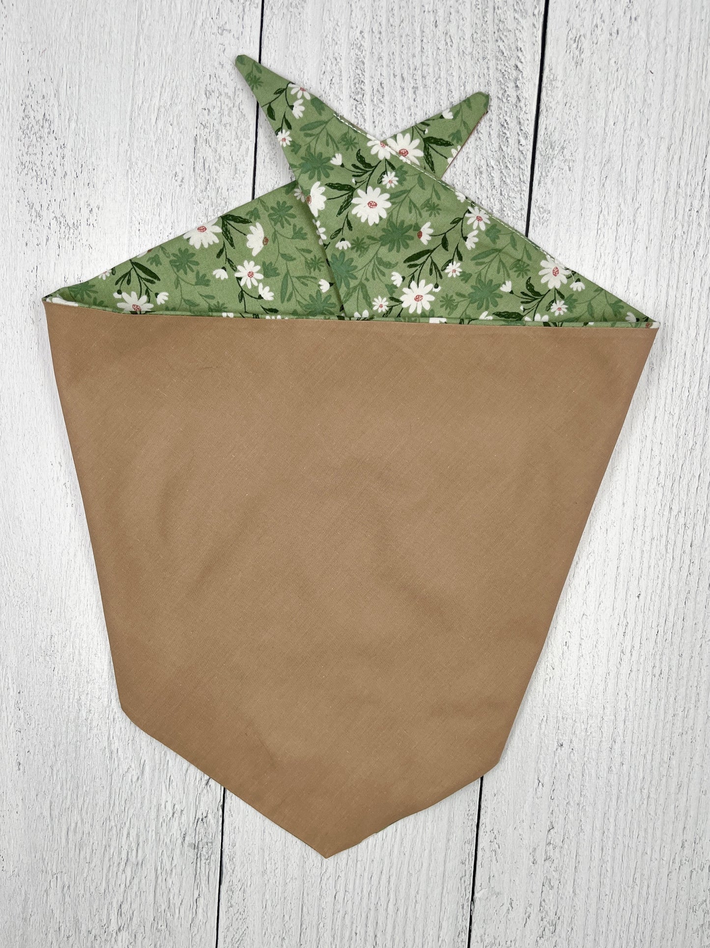 Wildflower Whimsy: Reversible Floral Dog Bandana