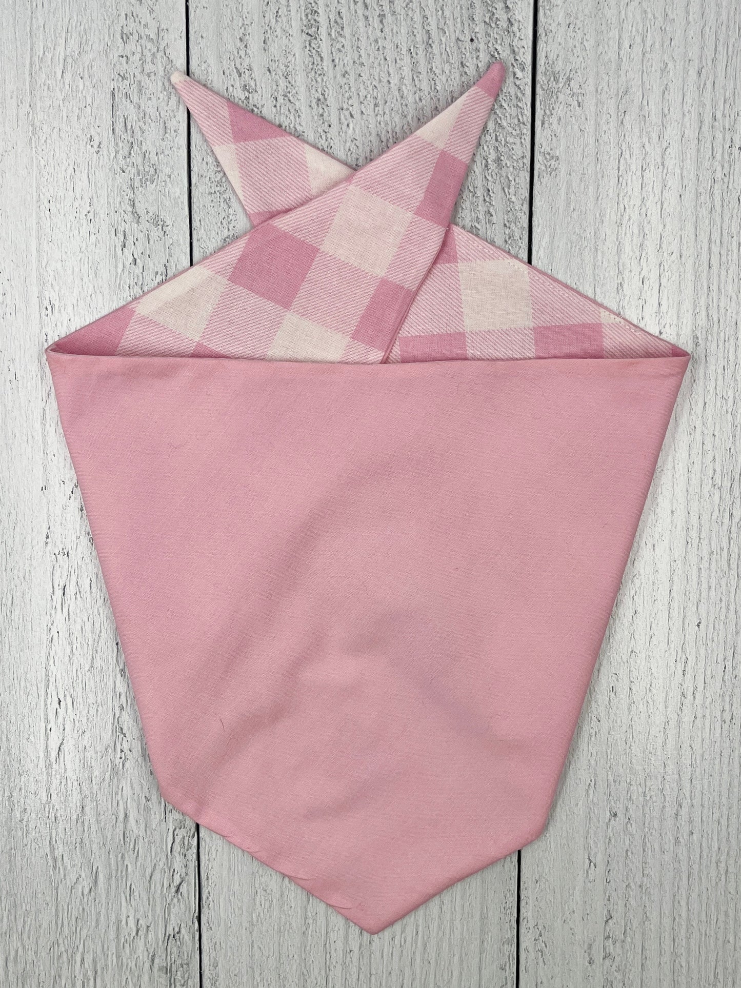 Paw'sh Picnic: Reversible Checkered Dog Bandana