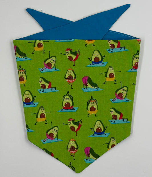 Namaste Avocadog Reversible Dog Bandana