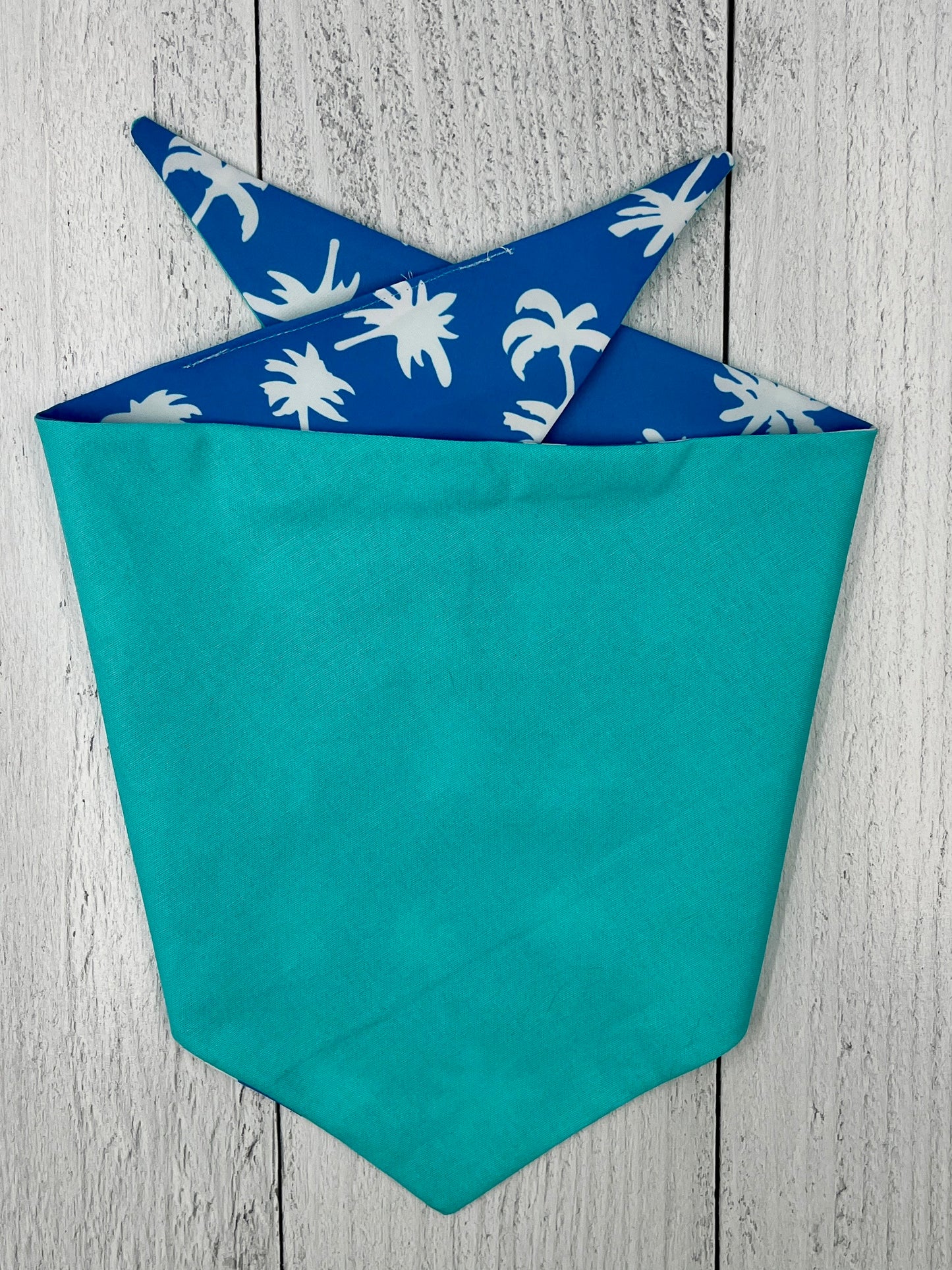 Lei'd Back: Reversible Tropical Dog Bandana