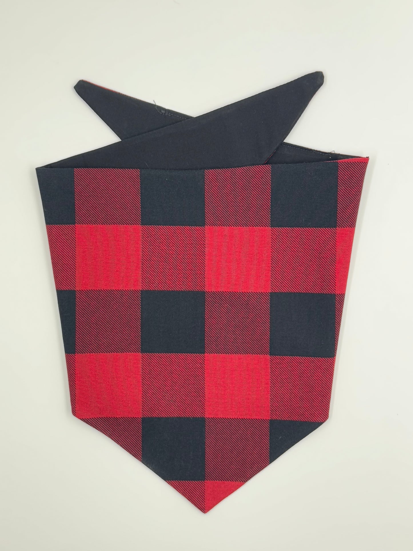 Lumberpup Look Reversible Dog Bandana