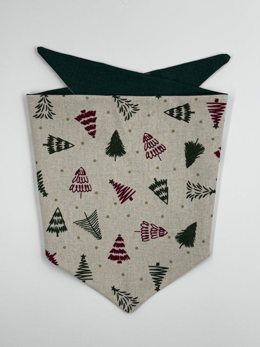 Tree-Mendous Style Reversible Dog Bandana