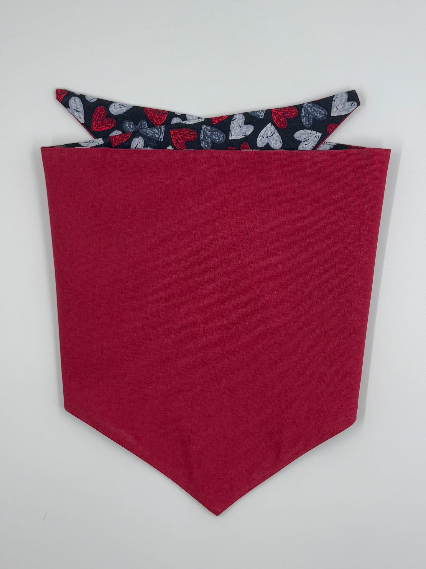 Puppy Love Charm Reversible Dog Bandana