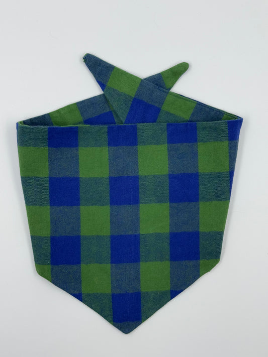 Pine Grove Plaid Dog Bandana