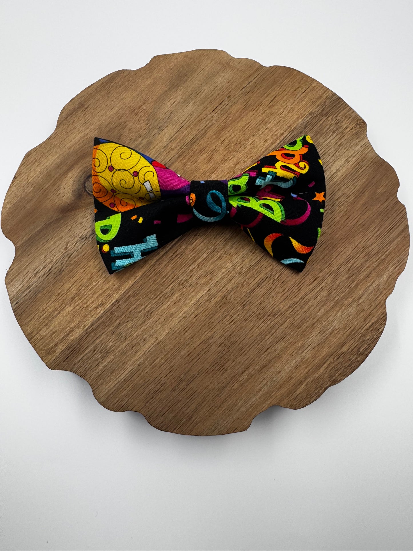 Over The Collar Dog Bow Tie