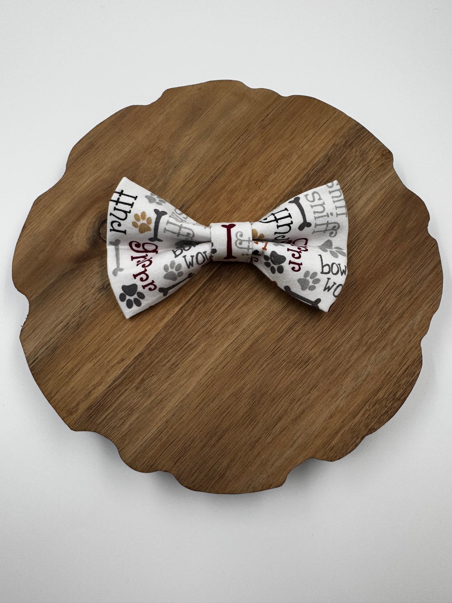 Over The Collar Dog Bow Tie