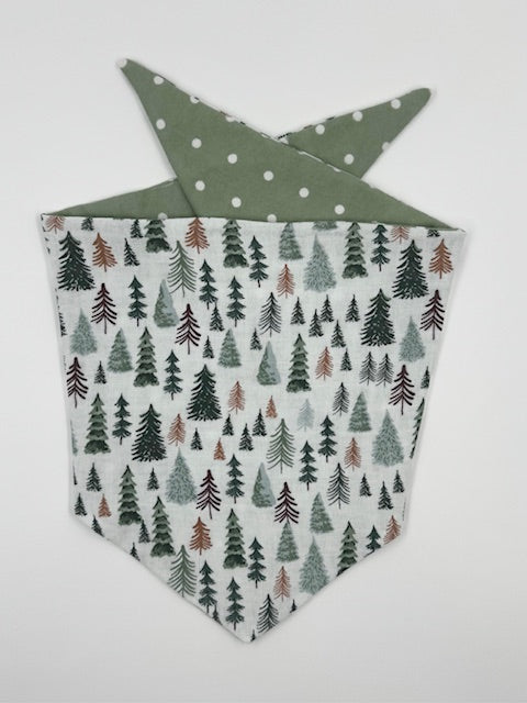 Timber Tails: Reversible Woodland Dog Bandana