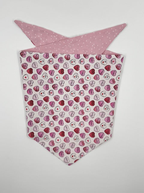 Be My Fur-Ever: Reversible Valentine’s Dog Bandana