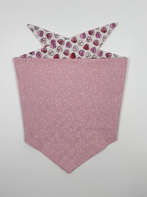 Be My Fur-Ever: Reversible Valentine’s Dog Bandana