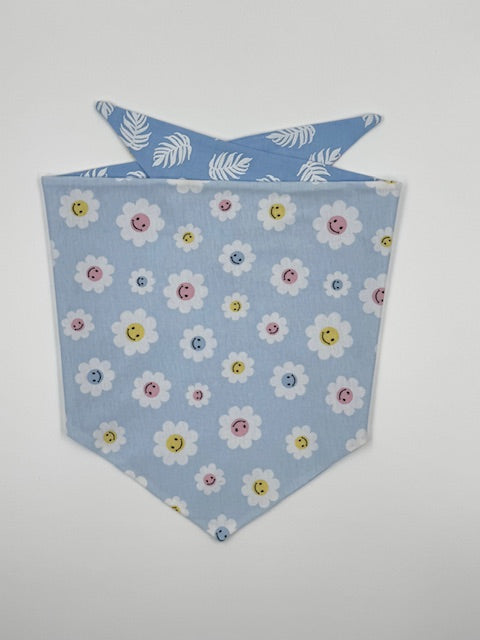 Cheery Blossoms: Reversible Floral Dog Bandana