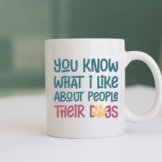 What I Like About People Coffee Mug